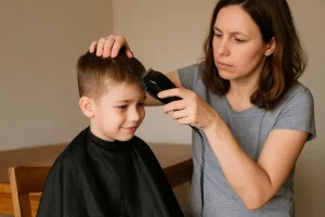 How to Cut Your Child’s Hair at Home with Clippers (Without the Tears)
