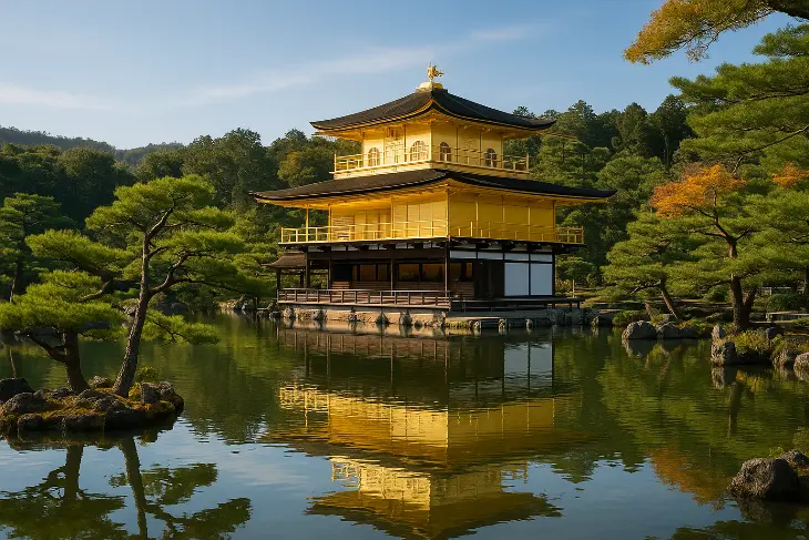 Kinkaku-ji (Golden Pavilion): Kyoto’s Shimmering Icon by the Lake